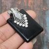 Черный оникс Gemstone Solid 925 Sterling Silver Ювелирный кулон ручной работы для нее