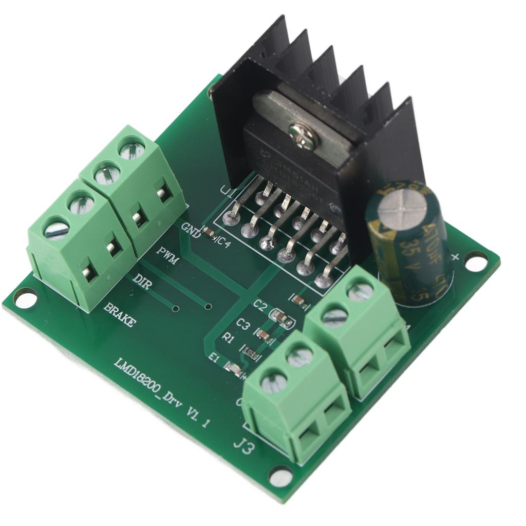 DC Motor Drive Module PWM Speed Regulation Motor Driver Controller Board LMD18200T 4.5?5.5V