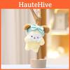 Wash Face Delightful Rabbit Plush Toy Keychain Adorable Short Fur Design For Kid