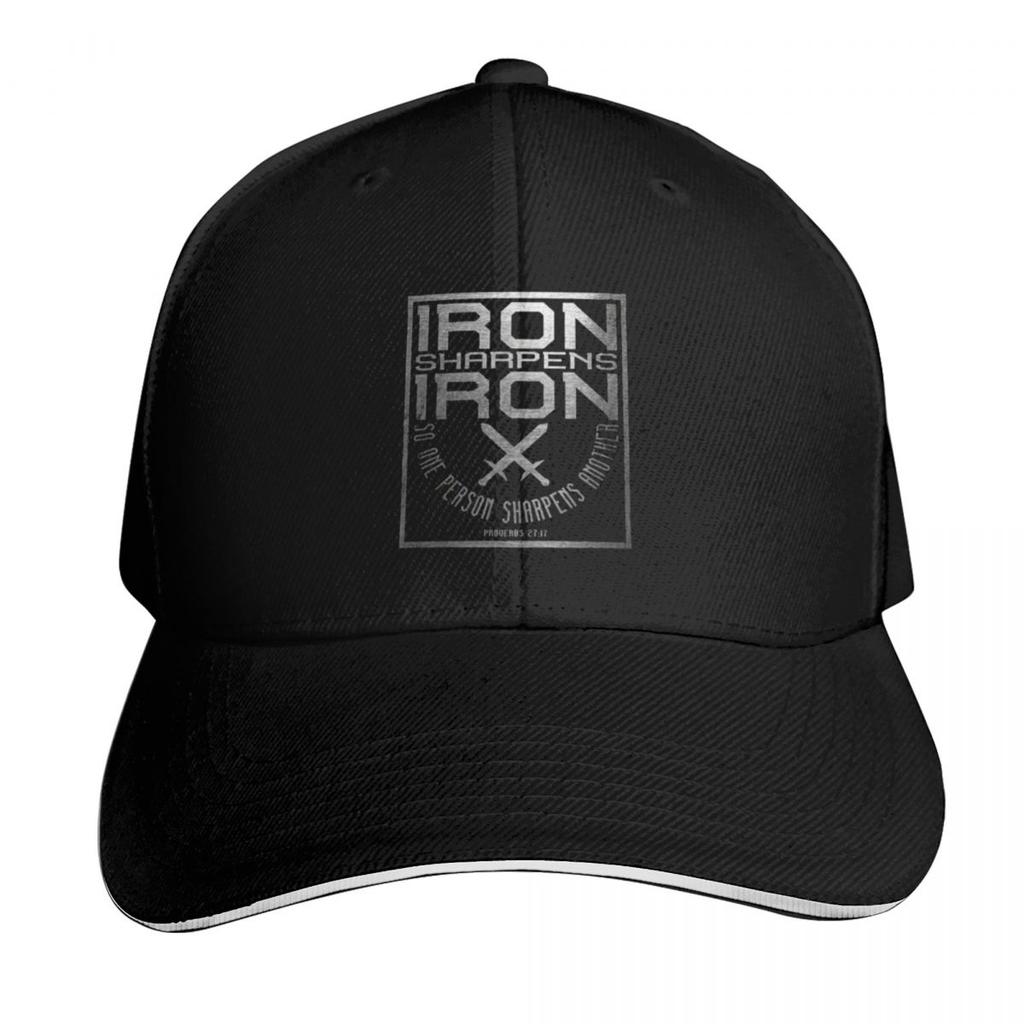 Funny Iron sharpens Baseball Cap Dropshipping Uv Protection Solar Hat hats for Unisex luxury caps Womens Beach Unisexs