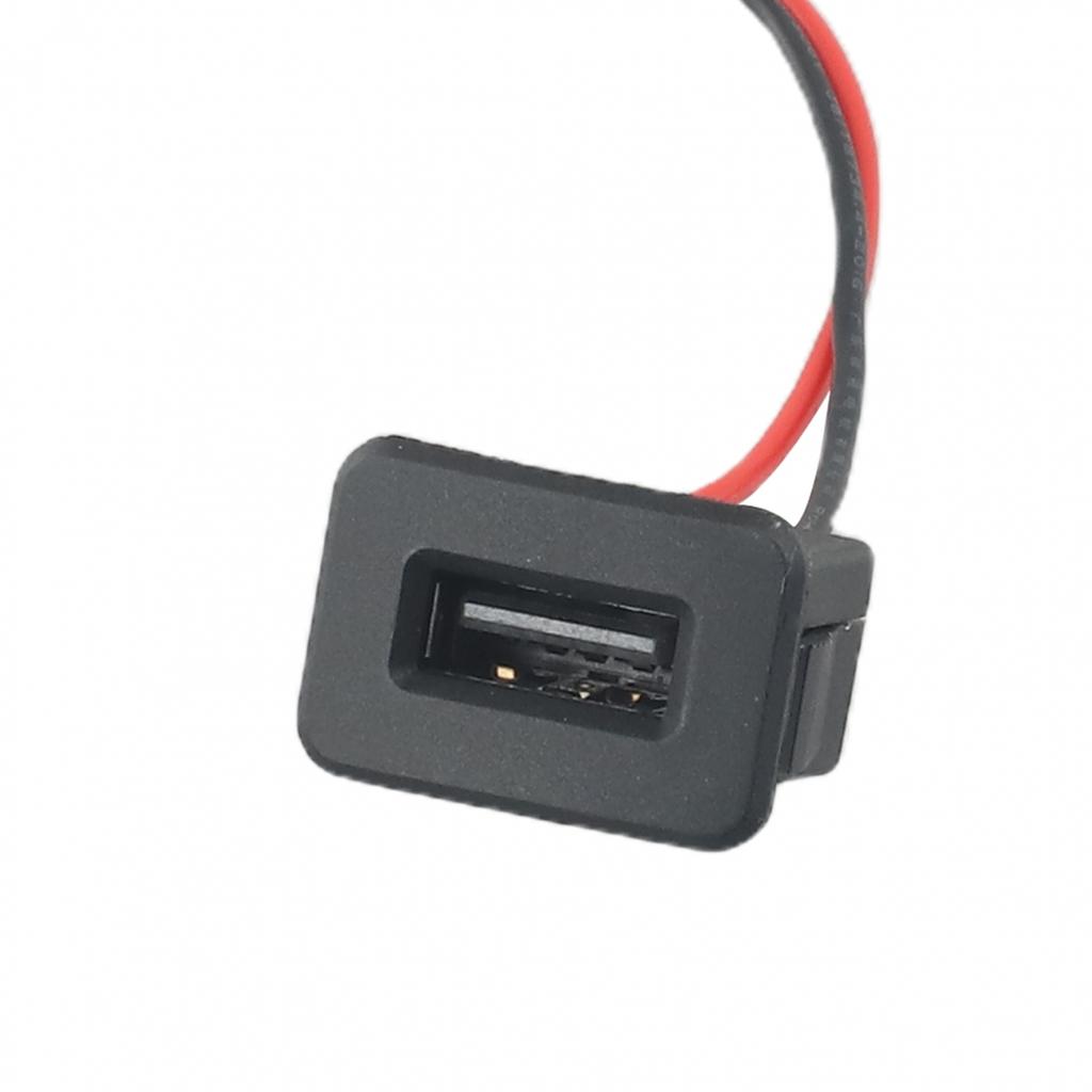 Easy Installation USB Power Connector Flame-retardant PA Materials