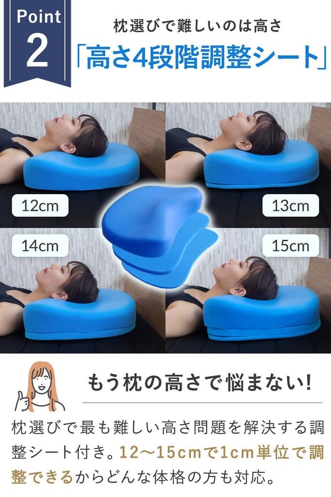 New Blue Blood 3D Experience Pillow Pillow Cover Includes CICA Ingredients Cover Height Adjustable Pillow No Neck Pain Popular High Low Low Repulsion