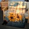 Devout Faith Bible Verses Flannel Blanket Throw Sofa Bed Cover Four Season Soft Fluffy Quilt Blanket Outdoor Leisure Nap Office