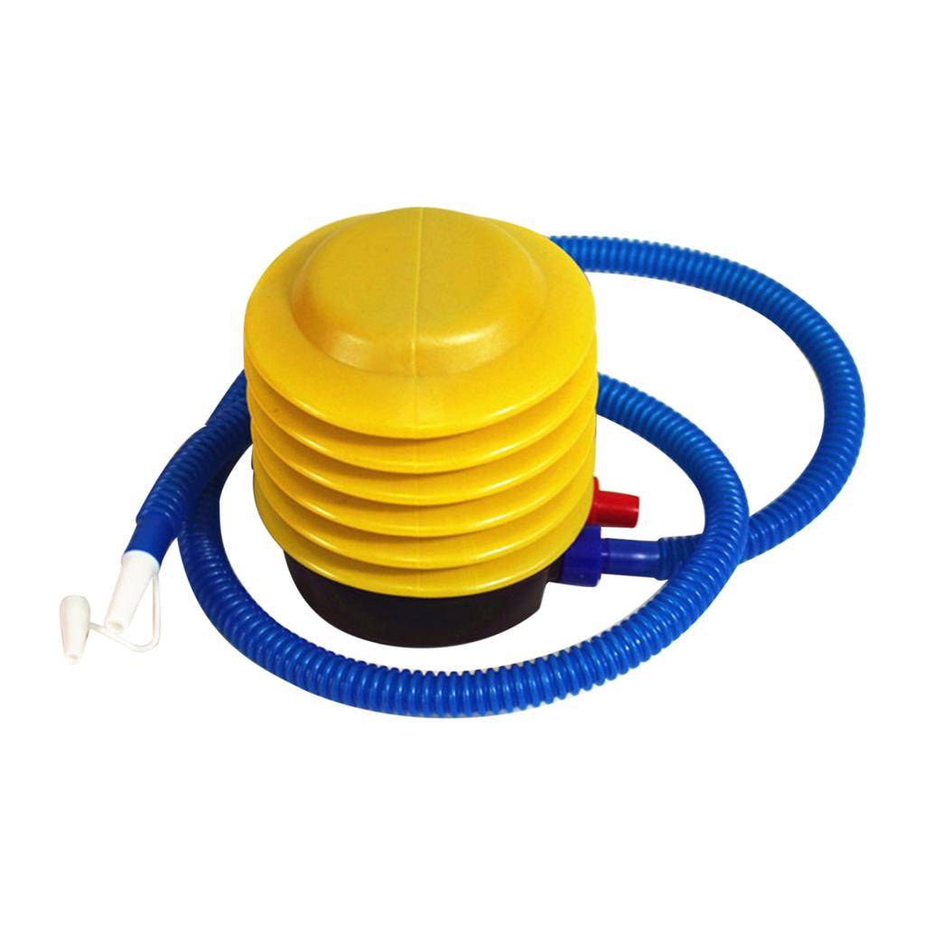 Portable Foot Air Pump with Hose, Plastic Labor-Saving Air Inflatable Pump for Sports, Mattress,
