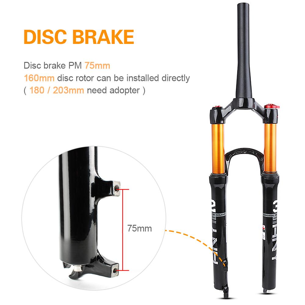 Сверхлегкая 29-дюймовая пневматическая передняя вилка для горного велосипеда с дистанционным управлением, велосипед из магниевого сплава
