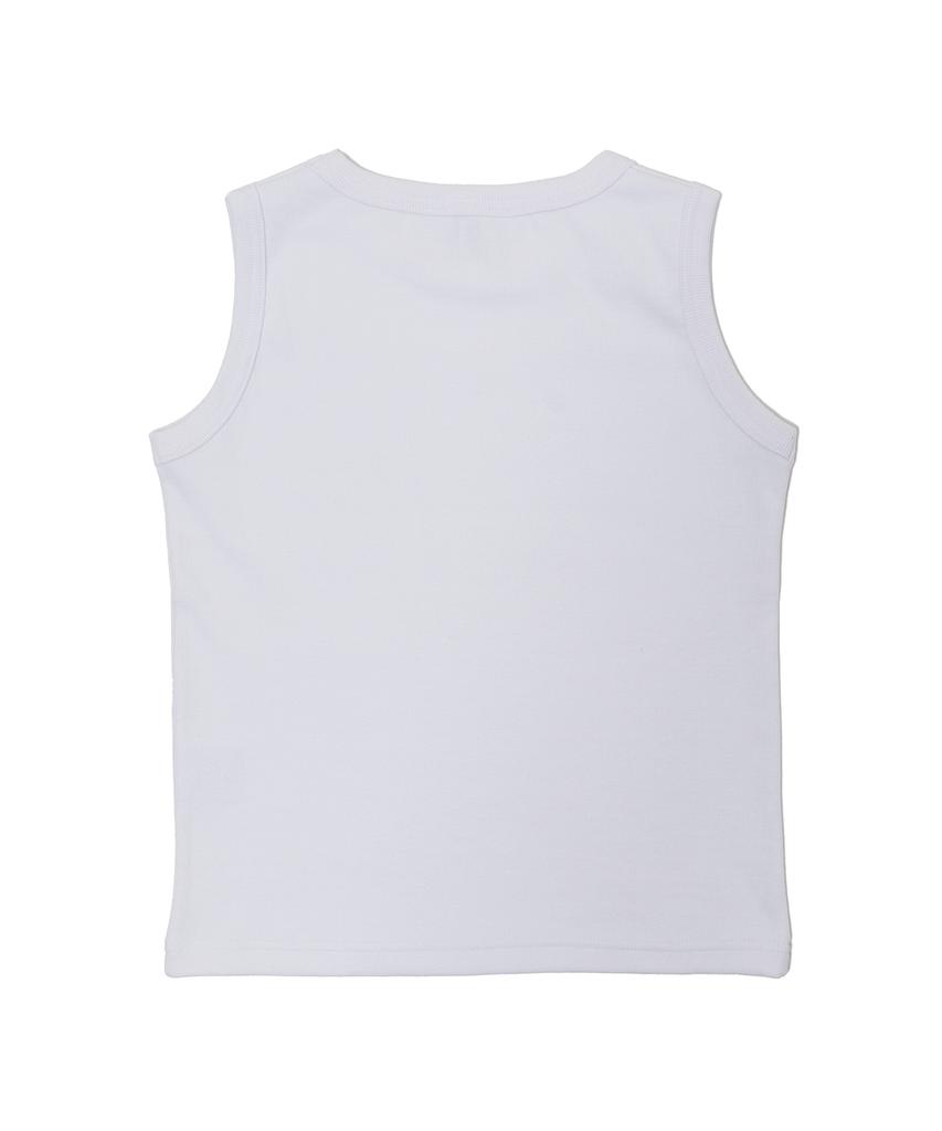 BEN DAVIS Original Rib Embro Tanktop Black