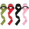 Weightlifting Straps Anti-Slip Silicone Lifting Wrist Straps Strength Training Deadlifts Crossfit Hand Grips Wrist Support
