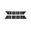 Air Conditioning Button 2049006808 Central Control Switch For Mercedes GLE ML GL GLS 2012-2019 Black ABS PC Replacement InteriorGood product