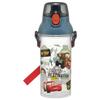 Skater Бутылка для воды 480 мл Disney Cars 24 Пластиковая прозрачная бутылка для детей Сделано в Японии PSB5TR-A