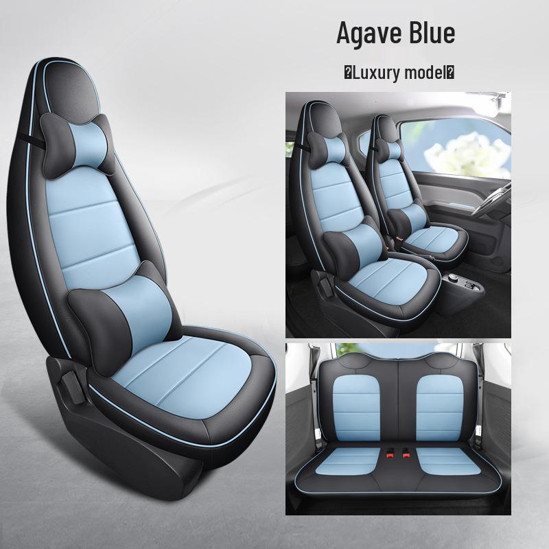 Wuling Mini Симпатичный Мультяшный Кожаный Чехол-Подушка на Автосиденье - Универсальный Размер, Все Сезоны