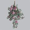 Artificial Hanging Flower Fake Hanging Rose Flower for Wall Home Room Garden
