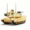 781 шт. B0892 Модель армейского танка M1A2 Sep V2 Abrams Строительный блок Детские кирпичики Игрушки Конструкторы Подарок