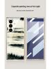 Складывающийся чехол Samsung Z Fold7 Мрамор: Стильная и модная стеклянная крышка для женщин