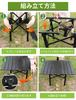 Folding Camping Table Latest Improved Load Capacity Outdoor Table Made of Aluminum Alloy Ultra Light Easy Assembly In 1 Camping Table Wood Style Roll