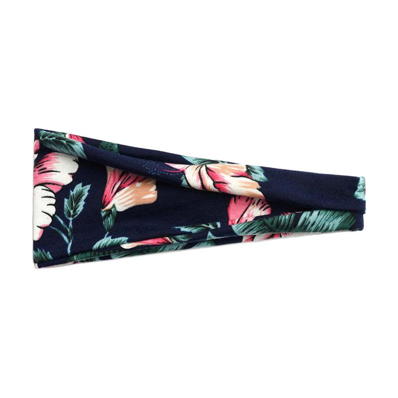 Boho Headbands for Women Fashion Headband Yoga Workout Head Bands Hair Accessories Non Slip Band Sport Headwrap Running Elastic Hairbands