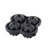 (Nikita) Silicone 4hole Puck Ice Frame Silicone Sphere Ice Ice Ball Mould