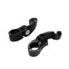 Motorcycle 32mm 1.25" Footpeg Clamp Short/Long Highway Engine Guards Foot Pegs Mount For Harley Sportster Dyna Touring Softail
