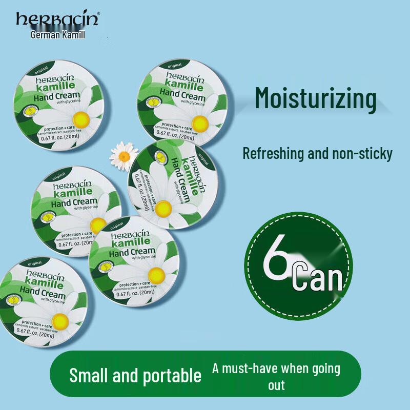 Herbacin Kamille Hand Cream (6-Pack)