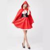 Little Red Helloween Costumes for Women Cosplay Little Red Riding Hood Fantasy Game Uniforms Fancy Dress Outfit Drama Costumes