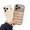 Простая плюшевая сетка для чехла мобильного телефона iPhone17Promax iPhone16 всесторонний 15 осень и зима 14/13