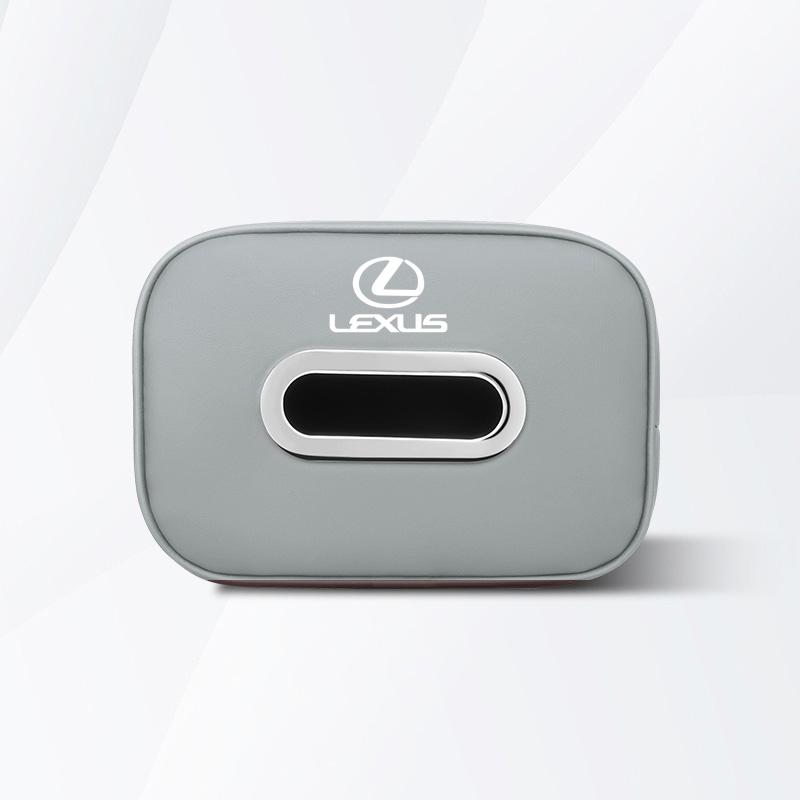 Car Tissue Box Quality Leather Auto Paper Towel Storage Bag For Lexus F-SPORT ES RX NX LS UX LM LX GX LC RZ IS CT GS RC HS SC