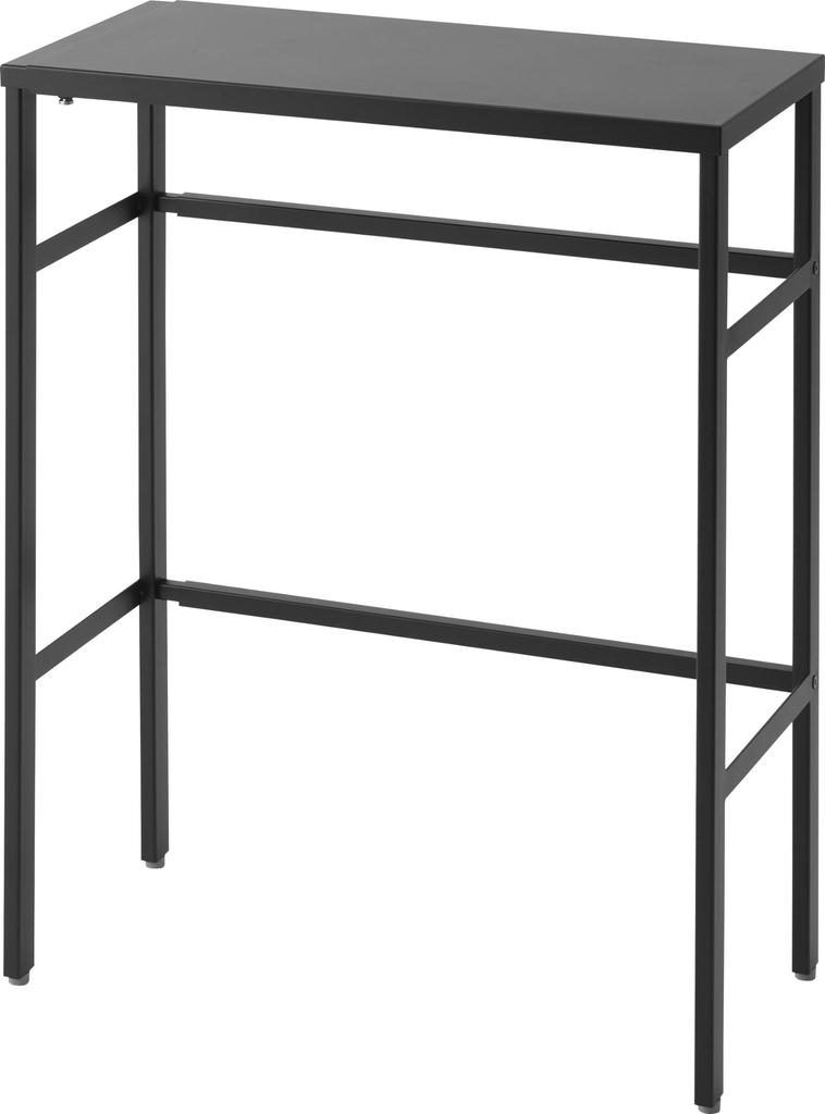 Yamazaki Jitsugyo Telescopic Pet Cage Top Rack Black X D26 X H67cm Tower Console Table Side Table 4087 Approx. W58.5-107