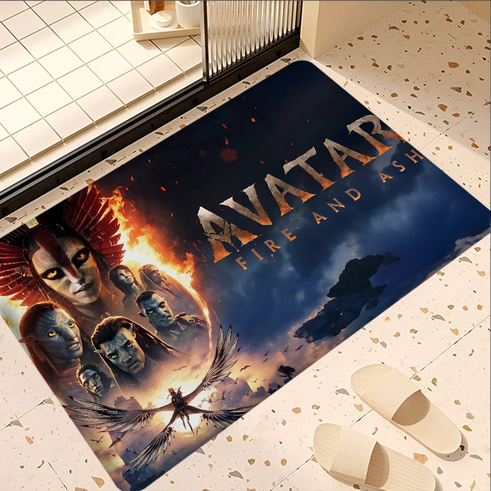 Научно-фантастический фильм A-Аватар F-Огонь и П-Пепел Входной коврик для двери Нордический стиль Домашний коврик для двери Ванная-Туалетные коврики Спальня Отель Декоративный коврик