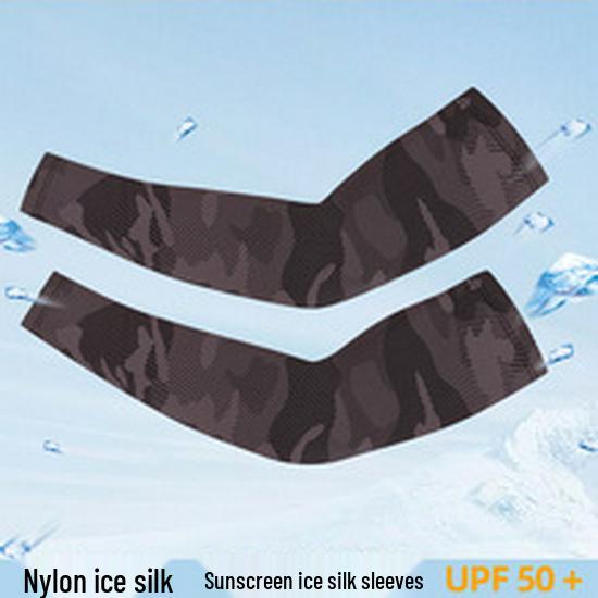 Мужские быстросохнущие компрессионные тайтсы для бега с камуфляжным принтом