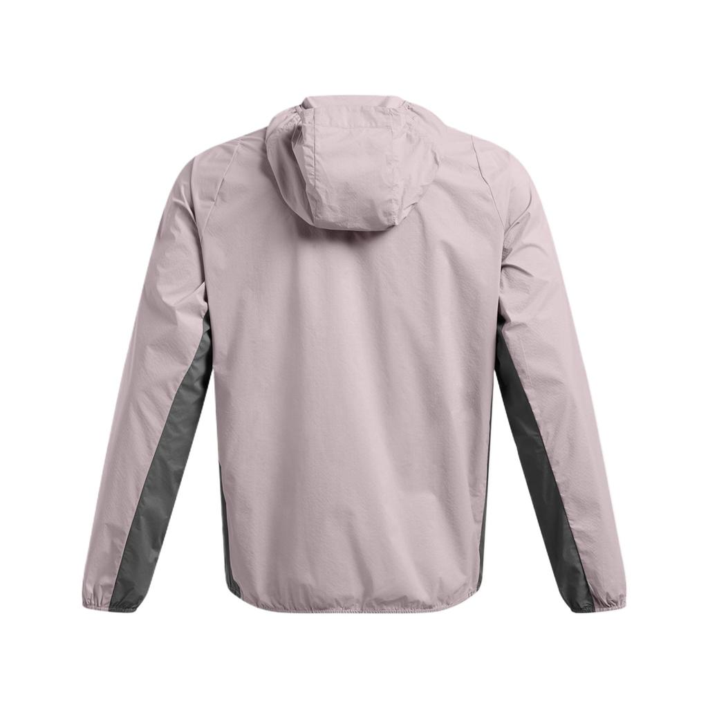 Under Armour Launchstorm Удобная Модная Простая Универсальная Куртка с Длинным Рукавом Мужская Куртка Светло-Серая 1381879-015