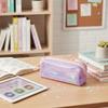 PVC Transparent Pencil Case For Girls Large Capacity Waterproof Stationery Organizer