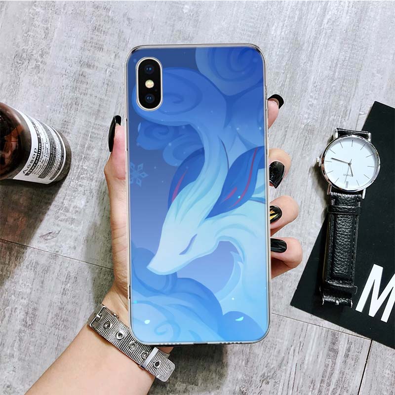 Чехол для телефона Game Genshin Impact для iPhone 11 12 13 14 Pro XS XR X Max 7 8 6 6S Plus Mini + 5 SE с рисунком по индивидуальному заказу
