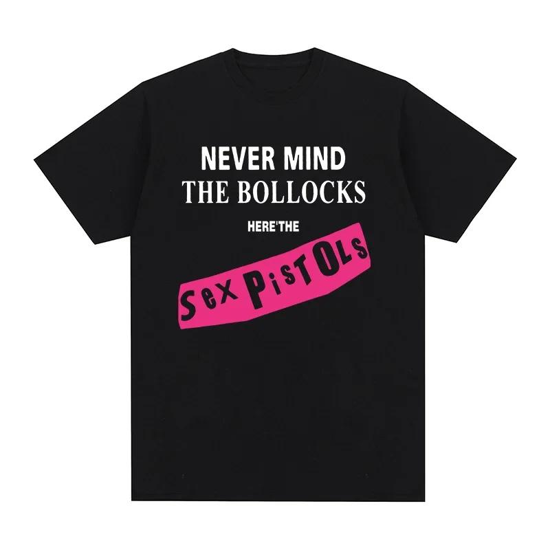 Sex Pistols Vintage Tshirt Never Mind The Bollocks Cotton Unisex T shirt New TEE TSHIRT Unisexs tops Unisex