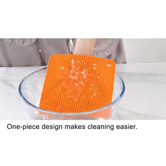 Подставка для подставок, квадратная сотовая теплоизоляция, нескользящий силиконовый коврик, противоскользящие подставки для чашек с водой, кухонные принадлежности