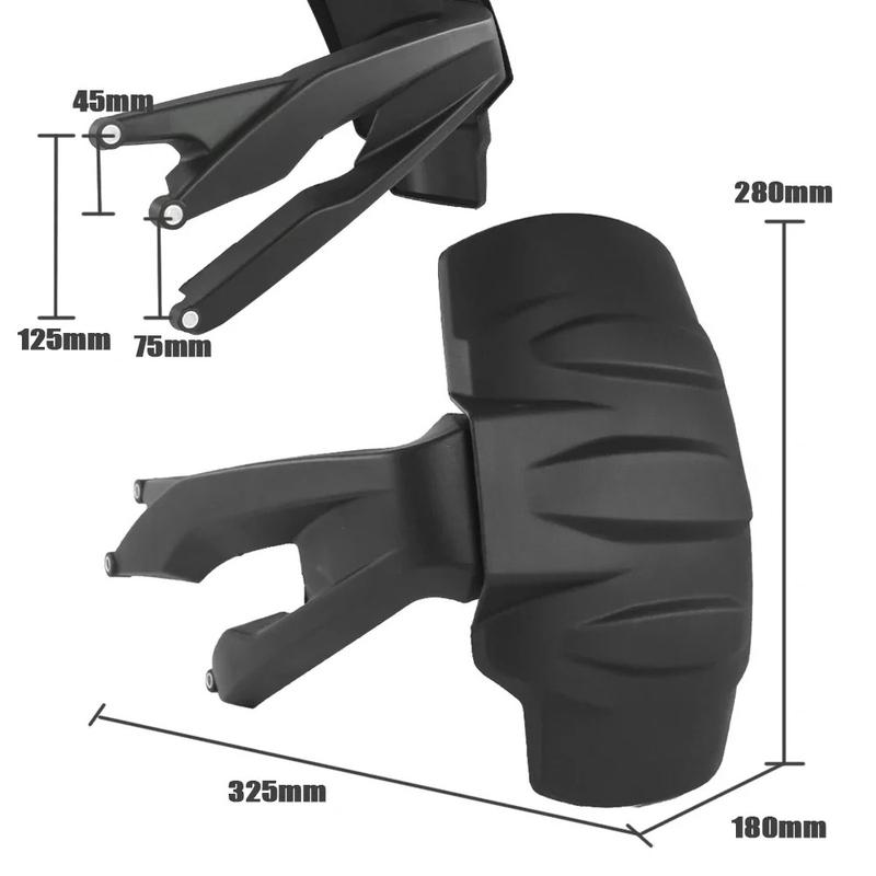 For BMW R1200GS R1250GS For ADV LC GS1250 2013-2024 Motorcycle Mudguard Rear Wing Fender Tire Hugger Splash Mud Guard