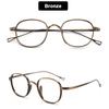 Japan Style Retro Design Glasses Pure Titanium Handmade Luxury Brand Replica Women Men Frame Photochromic Eyeglasses