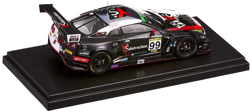 EBBRO Distraction SUPER TAIKYU Completed Product 1/43 Y's GT-R 2018#99
