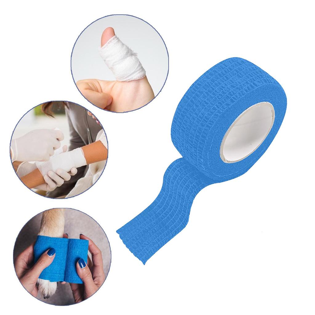 Elastic Bandages Self Adhesive Bandage Non Woven Sports Bandage Tape2.5cm X 4.5m