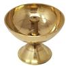 Tanirika Brass Diya for Puja Diyas with Stand for Home - Akhand Diyas for Pooja Room - Brass Deepak for Pooja Diyas for Home Decoration Puja Items -