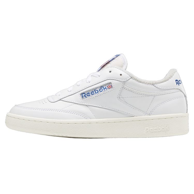 Reebok Club C 85 Vintage White Vector Blue Unisex Sneakers Footwear-White Chalk 100007875