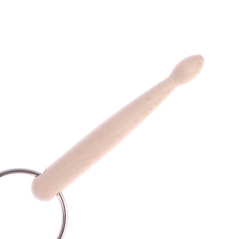 Мини-барабанные палочки, брелок, деревянные барабанные палочки, брелок для ключей, аксессуары для брелоков