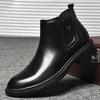 Большие размеры 36-47 2022 года, новейшая мужская мода, классические ботинки челси из натуральной кожи из коровьей кожи, повседневные мужские туфли, роскошные мужские ботинки