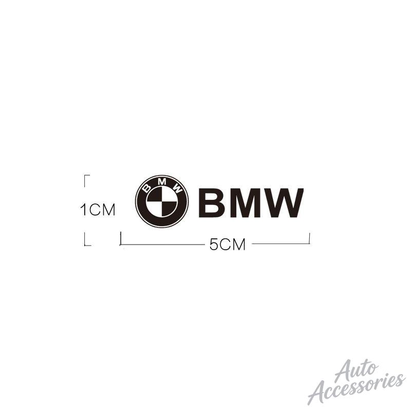 Car metal creative sticker Waterproof Dirt-proof Sticker Accessories For BMW F25 F26 F10 G01 F20 F48 F39 F30 F34 G20 G30 G26 G08 YN8