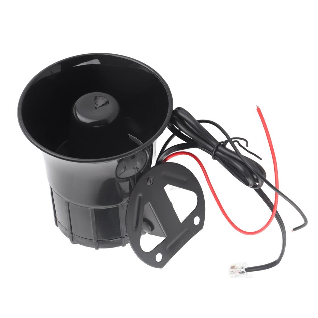 50W 120dB Car Loud Horn 6 Sounds Emergency Warning Alarm Siren Universal for 12V Auto Car Firefighting