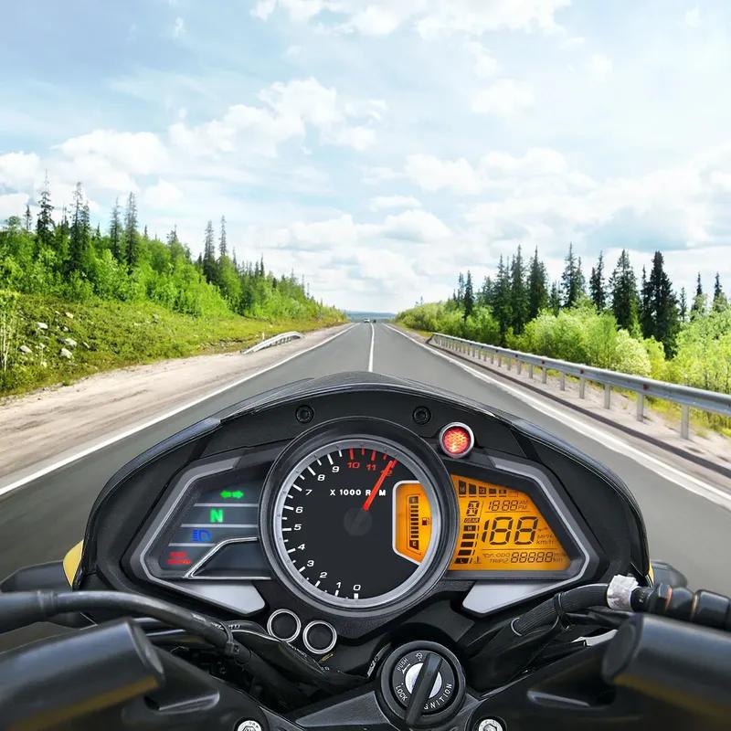 Электронный одометр спидометр для мотоцикла приборная панель Для BAJAJ 200NS PULSAR 135 150 160 180 220NS 2015-2018 Мотоцикл Метр
