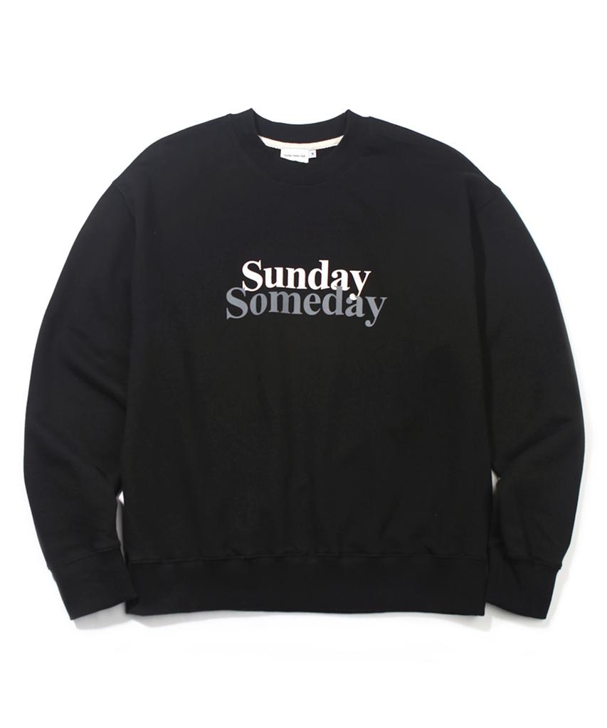 SUNDAY HOBBY CLUB Свитшот Sunday Someday - Черный