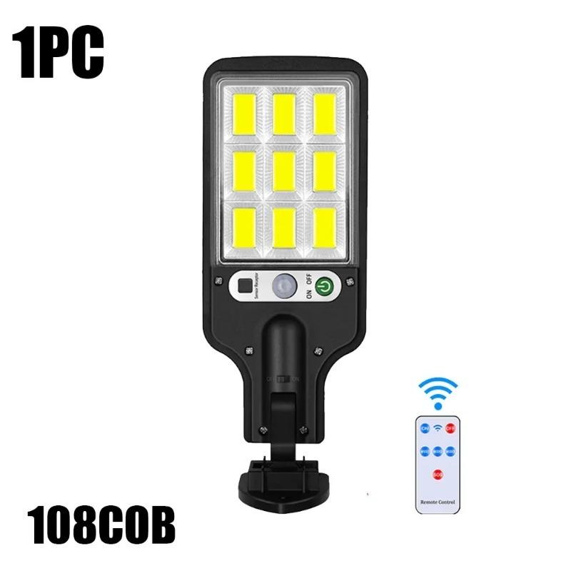 8 шт. 108 COB солнечные фонари для улицы с 3 режимами водонепроницаемый датчик движения охранное освещение настенный уличный фонарь для сада, патио, дорожки