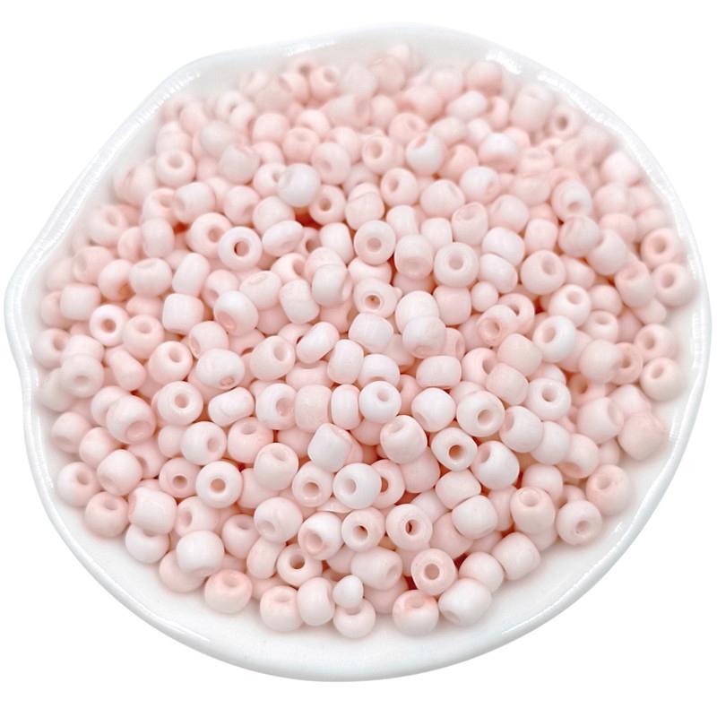 400Pcs 3/4mm Handmade Accessories Necklace Jewelry Beaded Material DIY Earrings Bracelet Cream Rice Beads Matte Fashion