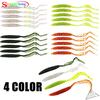 5 Pcs Worms Soft Fishing Lure Baits Artificial Bait Lure Fishing Tackle