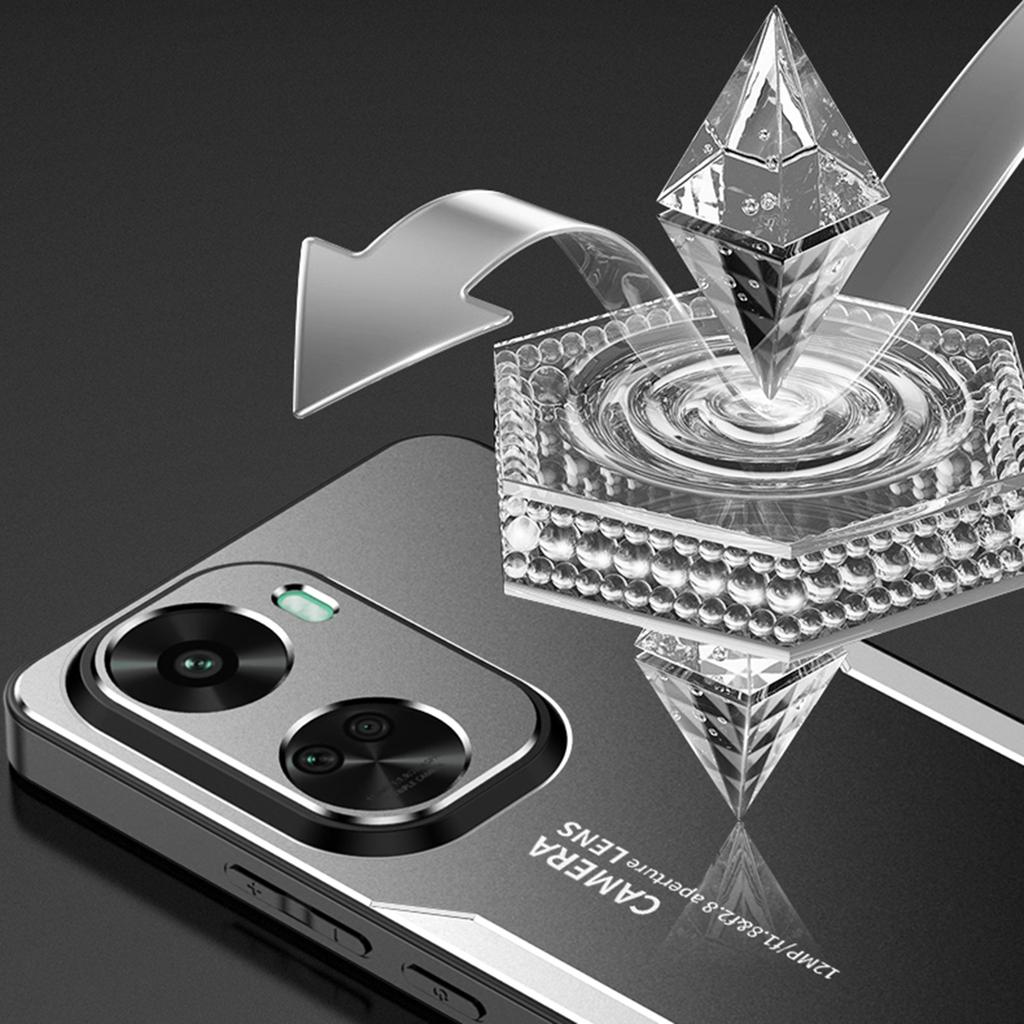 Для Huawei nova 11 SE/nova 12 SE 4G Чехол для телефона Металл+ТПУ+ПК Защитная крышка от царапин