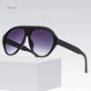 New Oversized Eyewear Fashion Vintage Sunglasses Women Brand Designer Retro Goggle Sun Glasses Female Ins Popular Colorful